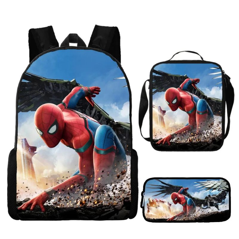 Cartable Spider Man 3 en 1 héros