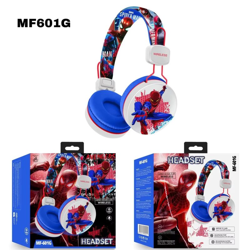 Casque Spider Man sans fil Pour Enfants – Image 3
