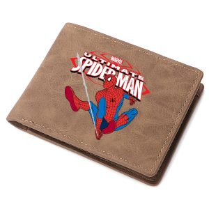 Porte de Monnaie Spider Man Marron Pour Toutes Les Occasions