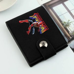 Porte de Monnaie Spider Man Noir Indispensable