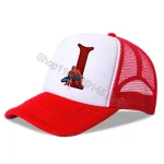 Marvel Spiderman Baseball Caps Letters I
