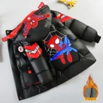 jacket kids spider man Noir