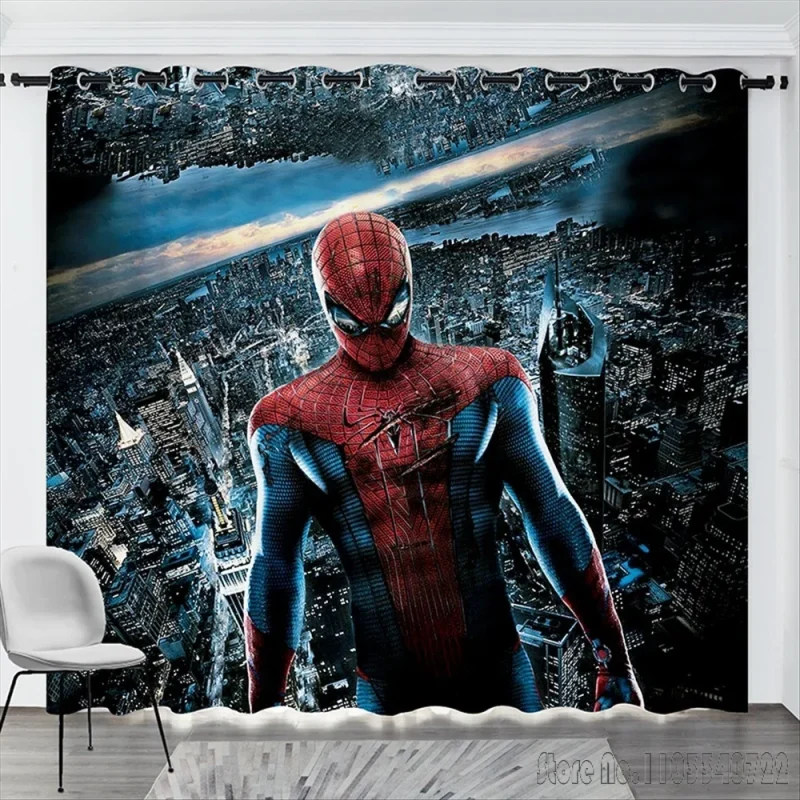 Anime City Heroes Sports Spiderman Window