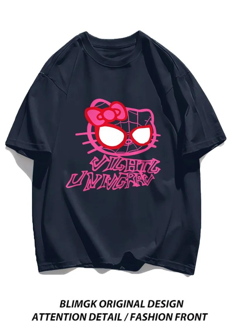 t shirt Spider hello ketty 1