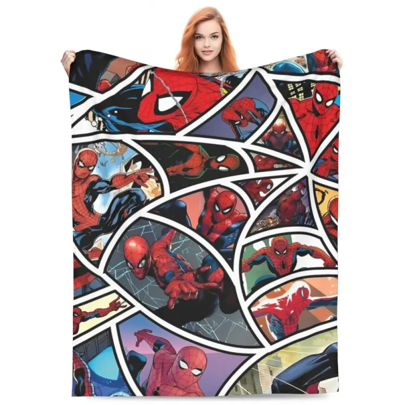 Spider-Man Comic Handsome Cool Blanket Cartoon Anime 4