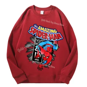 High Quatily Cotton Spiderman Sweatshirt 2