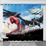 Anime City Heroes Sports Spiderman Window
