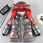Manteau Spiderman Enfant - Idéal pour l’École et les Sorties